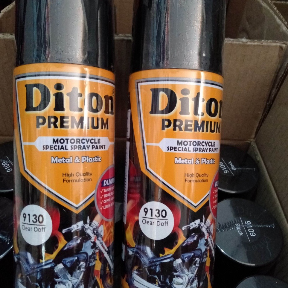 Pilok Pilox Cat Diton Premium Clear Doff 913 Pernis Doff Tahan Bensin 4cc