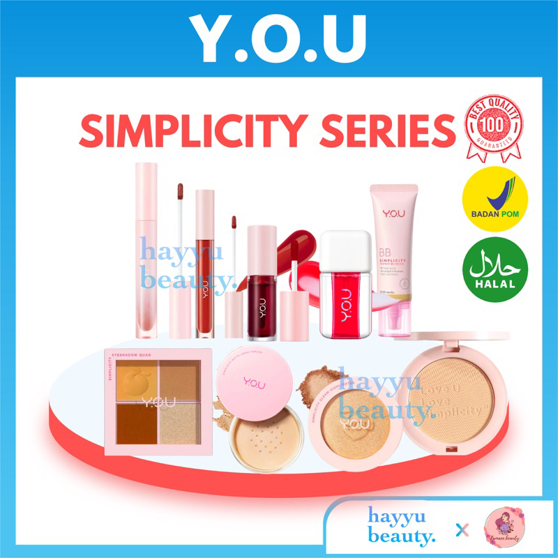 YOU Simplicity All series| Simplicity cushion| Simplicity loose lowder | simplicity compact powder| 