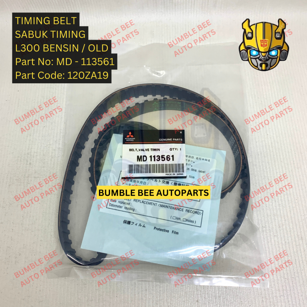 TIMING BELT SABUK TIMING - L300 BENSIN / OLD - 120ZA19