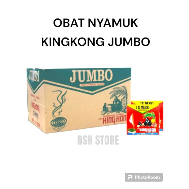 (MURAH GROSIR) OBAT NYAMUK CAP KINGKONG JUMBO (PER PACK KECIL)