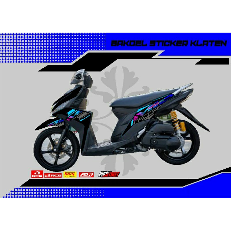 striping mio m3 2024 custom