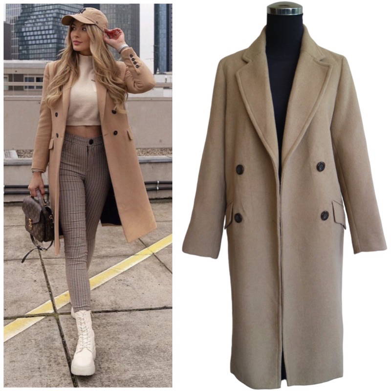 Coat wool brand Global work