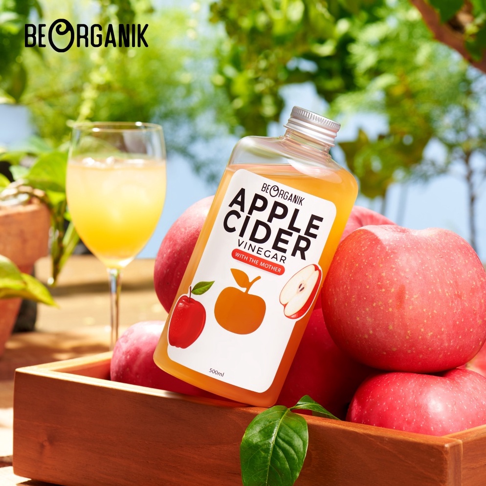 

MODEL HQY99 Beorganik Apple Cider Vinegar Cuka Apel Organik With The Mother