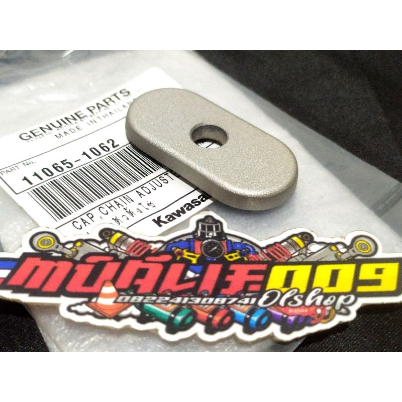 Tutup setelan rantai ninja rr ORIGINAL KAWASAKI plat setelan rantai ninja rr