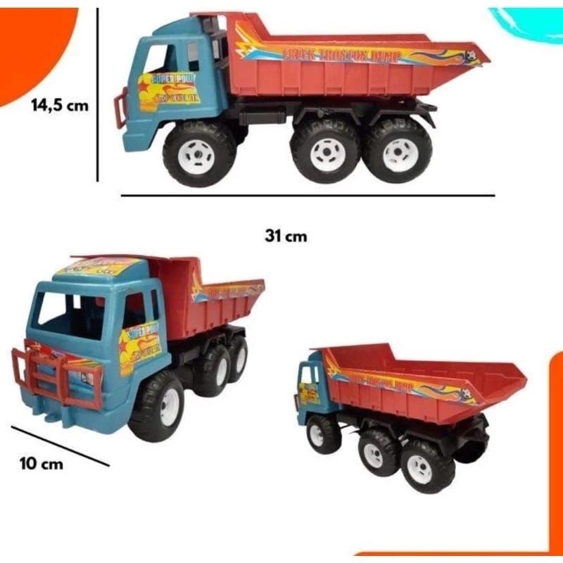 TTD999 | Mainan Truk Dump Jomplang + sekrop