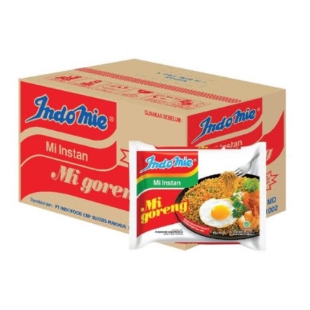 

TIPE GSR8 Indomie Goreng Spesial 1 Dus Karton isi 4 Pcs Mie Instan
