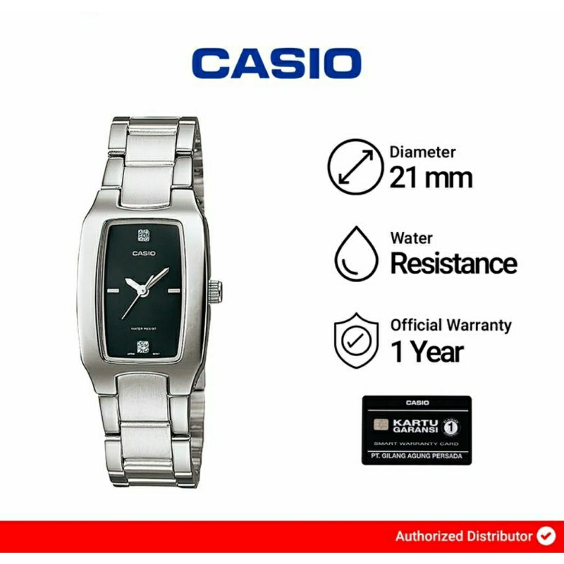 Jam Tangan Wanita Casio LTP1165A / LTP-1165A Original Bergaransi