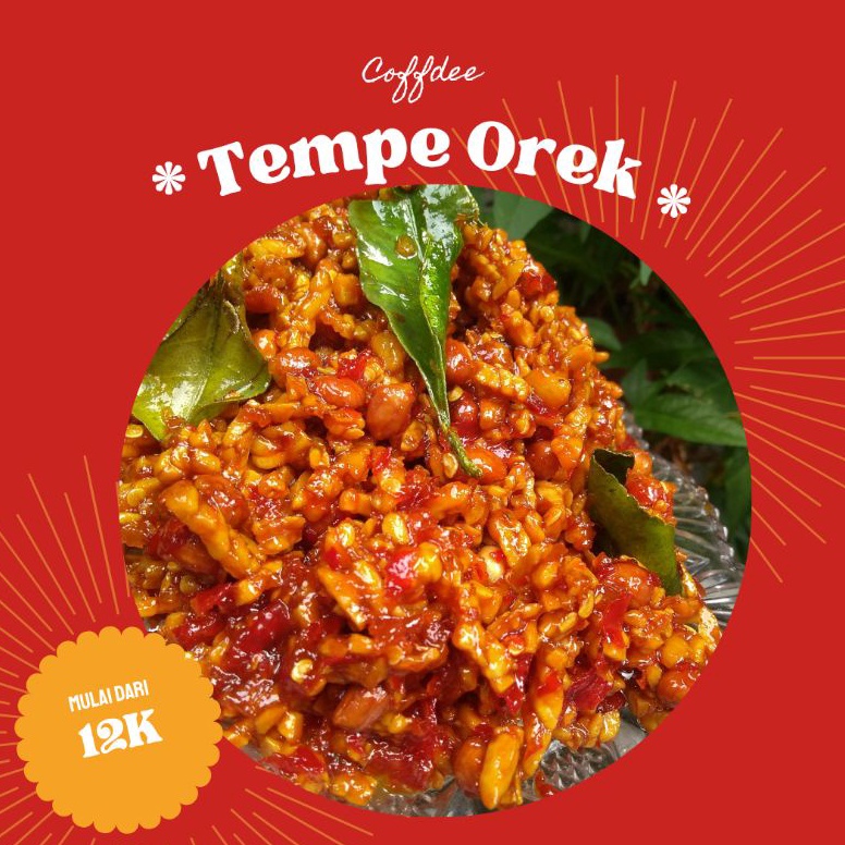 

KODE CG594 Orek Tempe Balado Kering Tempe Pedas Manis