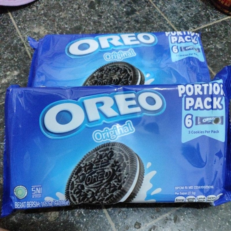 

Oreo 27.6 gr sachet ( 1 pak isi 6 sachet @3 cookies ) oreo play