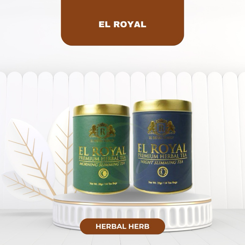 

El Royal Premium Tea / Teh Pelangsing Siang & Malam (1 paket) - BPOM 100% ORIGINAL