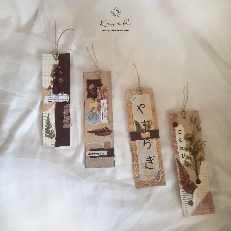 

Vintage Bookmark - Autumn Series | Pembatas buku by Kasih