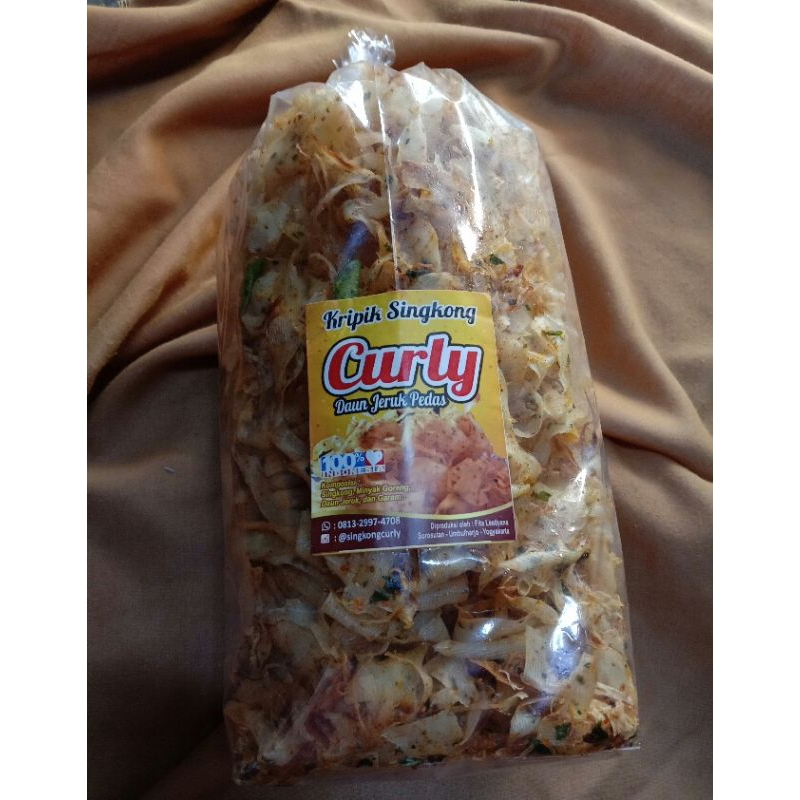 

keripik singkong / keripik singkong curly