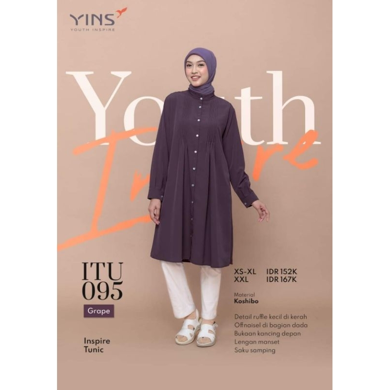 ITU 095/INSPIRE TUNIK/TUNIK NIBRAS/TUNIK KECE