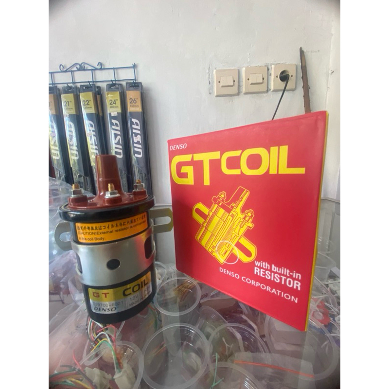 Coil Ignition Koil Tabung Kaki 3 Kijang Carry Denso 029700-60211