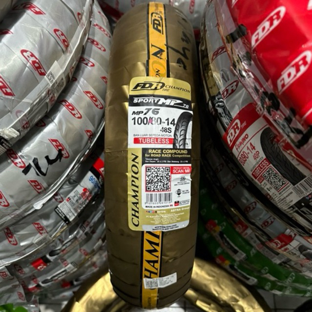 Ban Sport MP76 FDR 100/80-14 Race Compound