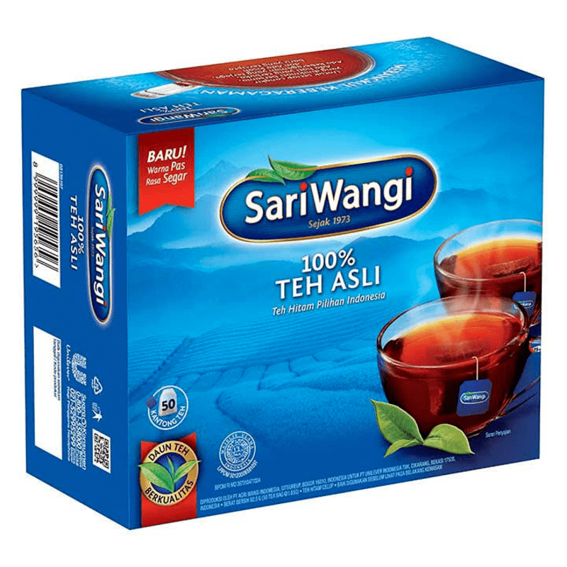 

Teh Sariwangi Celup Isi 50 PCS/sariwangi kotak/Teh celup