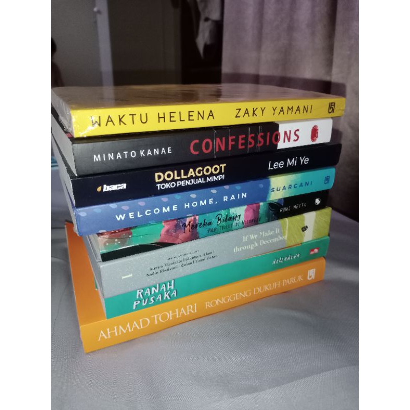 preloved novel fiksi ੈ✩‧₊˚