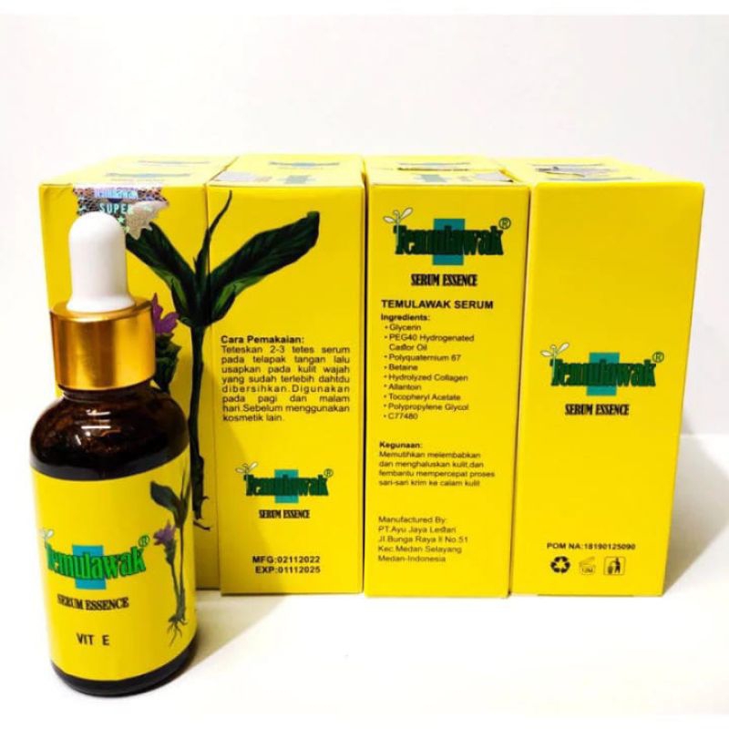 SERUM TEMULAWAK ESSENCE VIT E