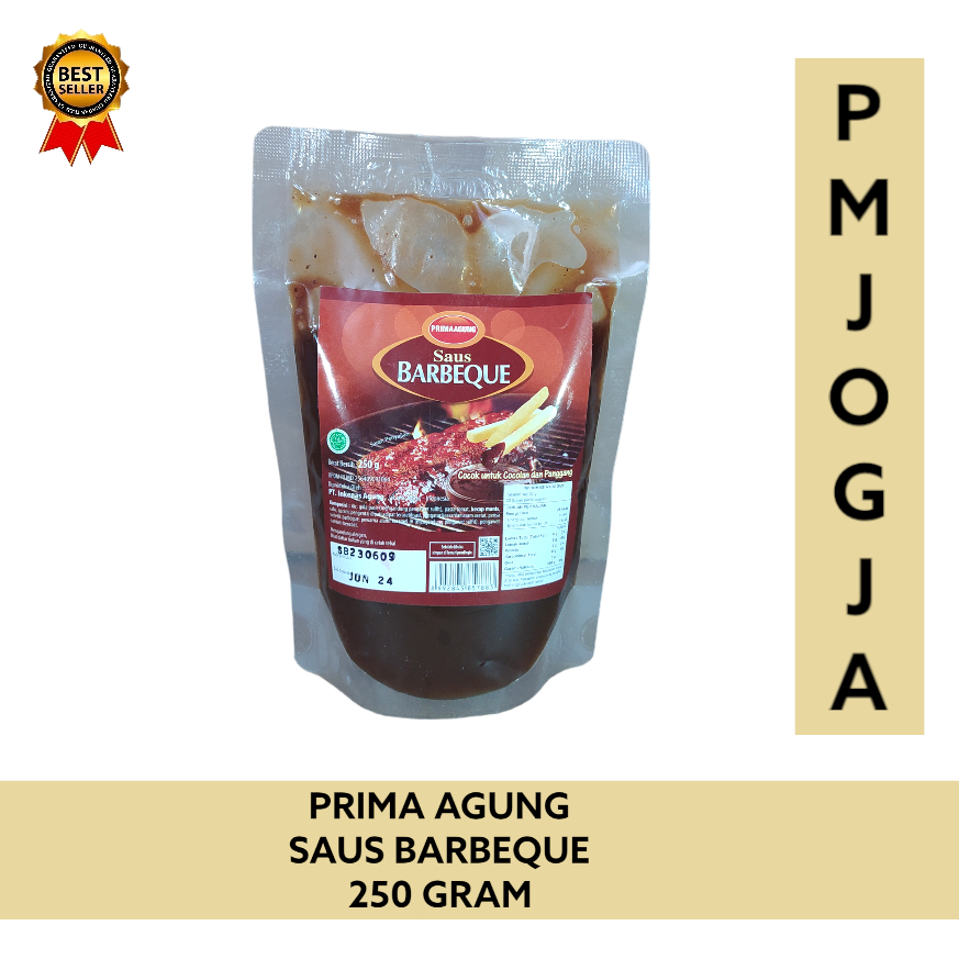 

Prima Agung Saus Barbeque 250 Gram / Saos BBQ / Halal