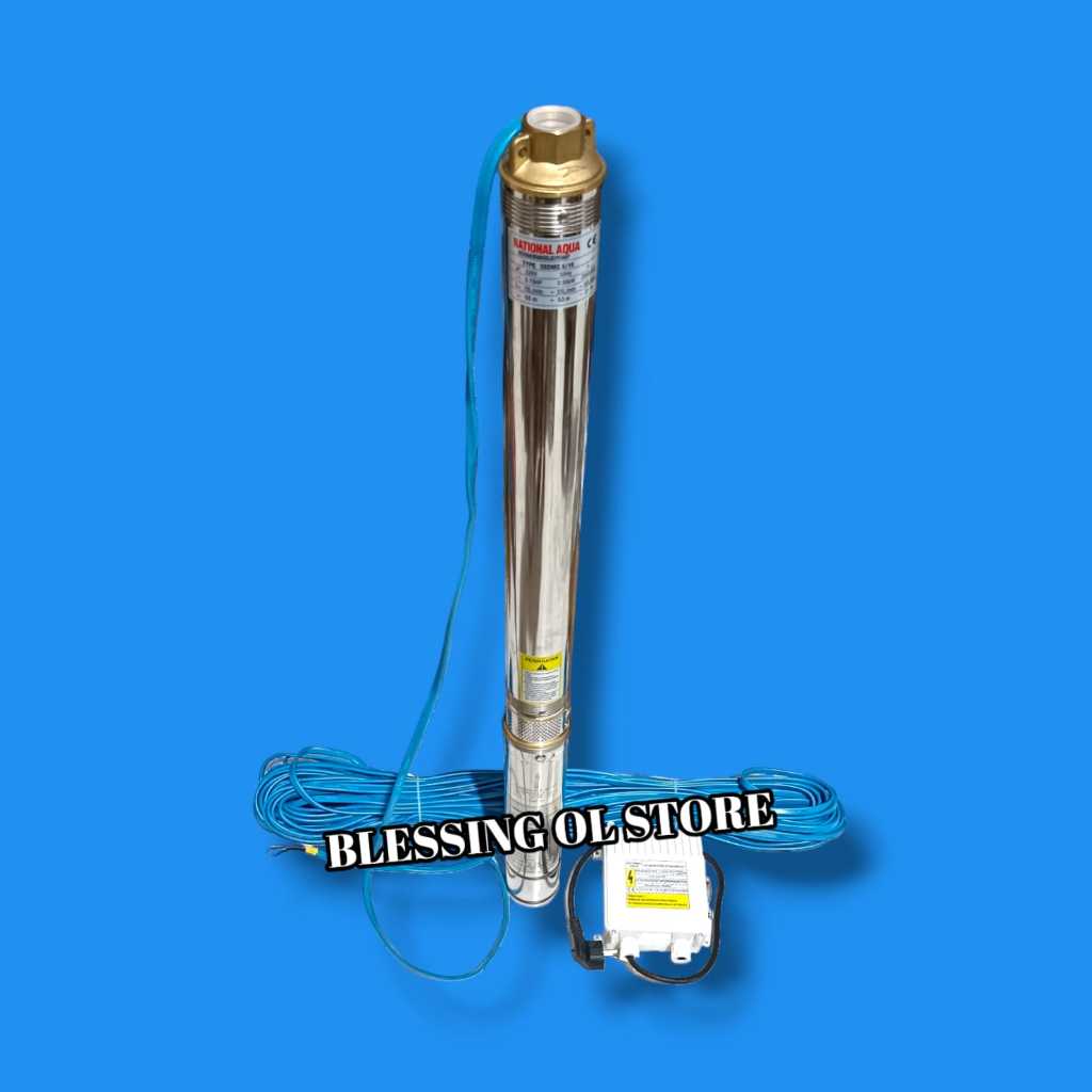 Mesin Pompa Air Satelit Pompa Celup Submersible Pump 0.75 HP 3 inch