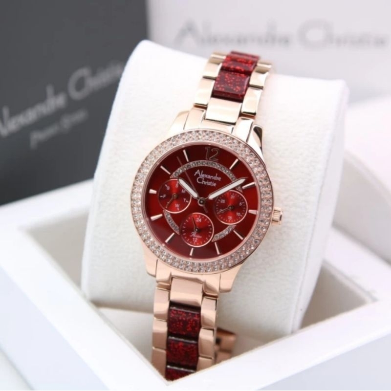 jam tangan wanita original ALEXANDRE CHRISTIE AC2914BF