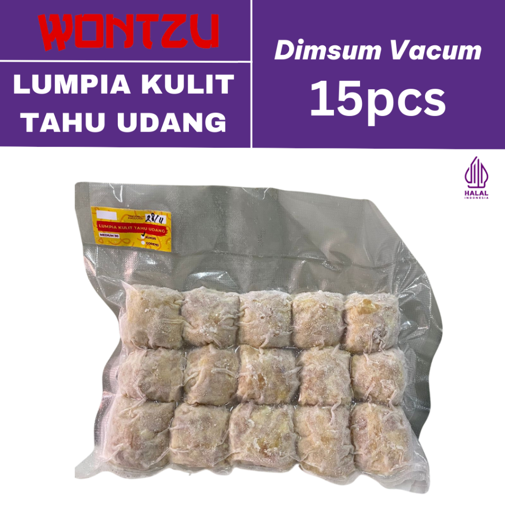 

Dimsum Siomay Lumpia Kulit Tahu Udang isi 15 Pcs