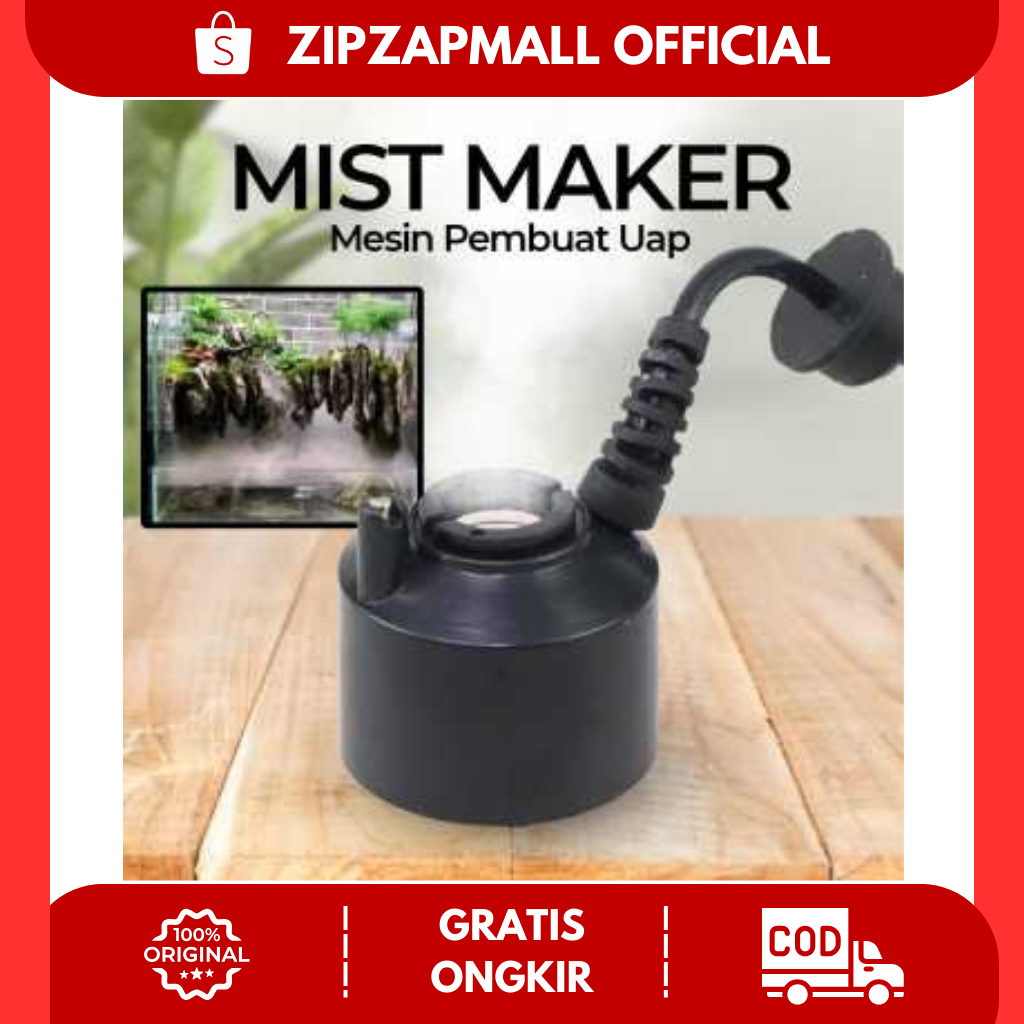Ultrasonic Mist Maker Humidifier Pembuat Uap Nebulizer / Alat Mesin Mist Maker Pembuat Kabut Asap Em