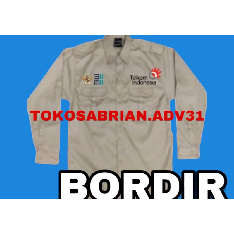 KEMEJA TELKOM INDONESIA BAJU TELKOM