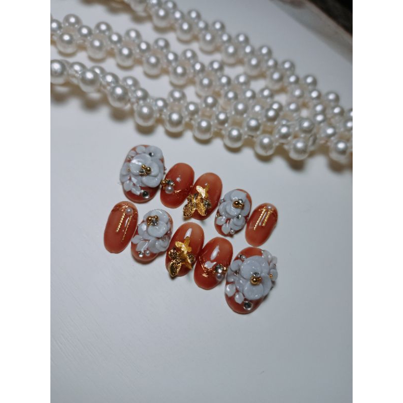 fake nails promo premium handmade ( orderan costumer )