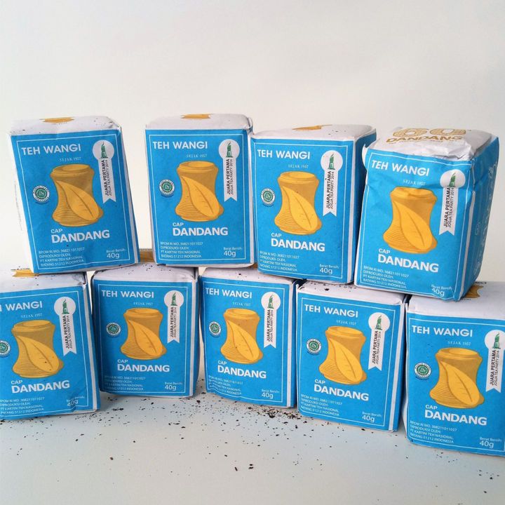 

TEH CAP DANDANG BIRU 1 BAL ( 1 PCS X10 ) TEH WANGI ASLI INDONESIA-TEH CAP DANDANG BIRU