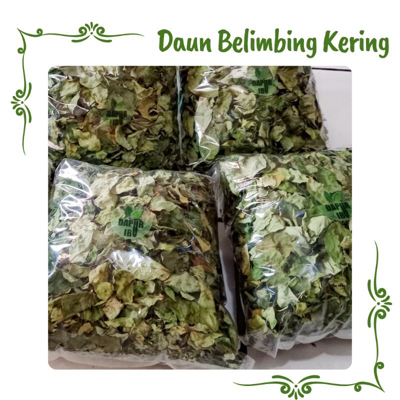 

Daun Belimbing Manis (Starfruit) Kering