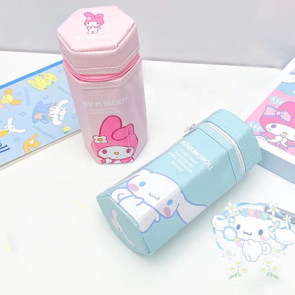 

Tempat Pensil Tubular Kuromi / Tempat Pensil Heksagonal Kapasitas Tinggi / Tempat Alat Tulis