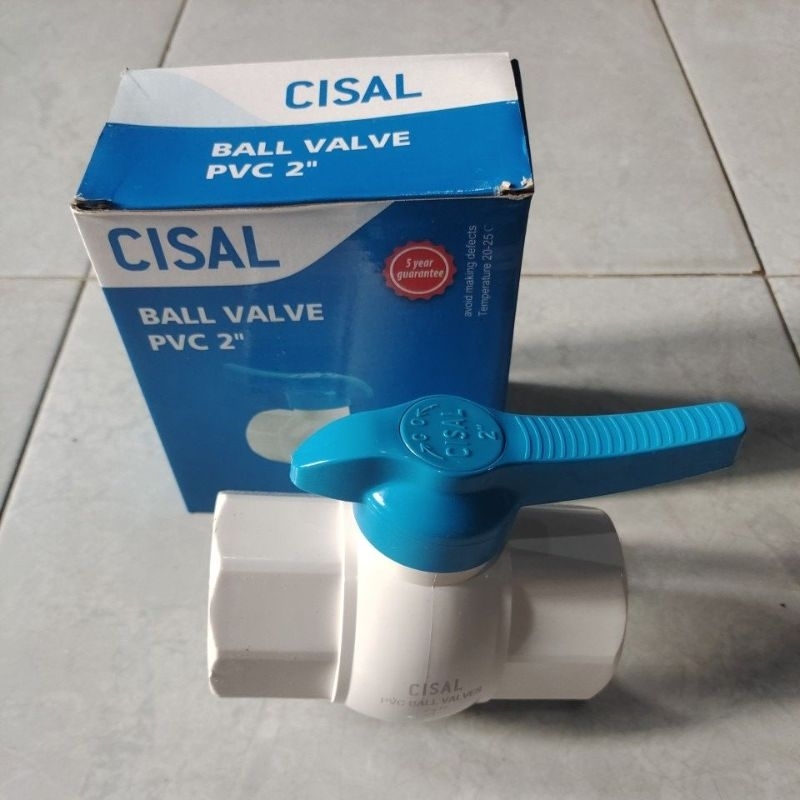 Ball Valve PVC CISAL 2"  / CISAL ball Valve 2" PVC