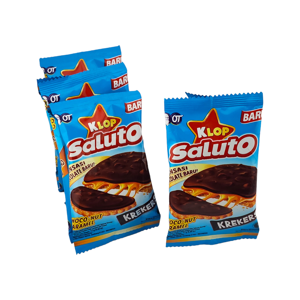 

Klop Saluto Krekers Renceng - Netto 10 bks x 17 GR