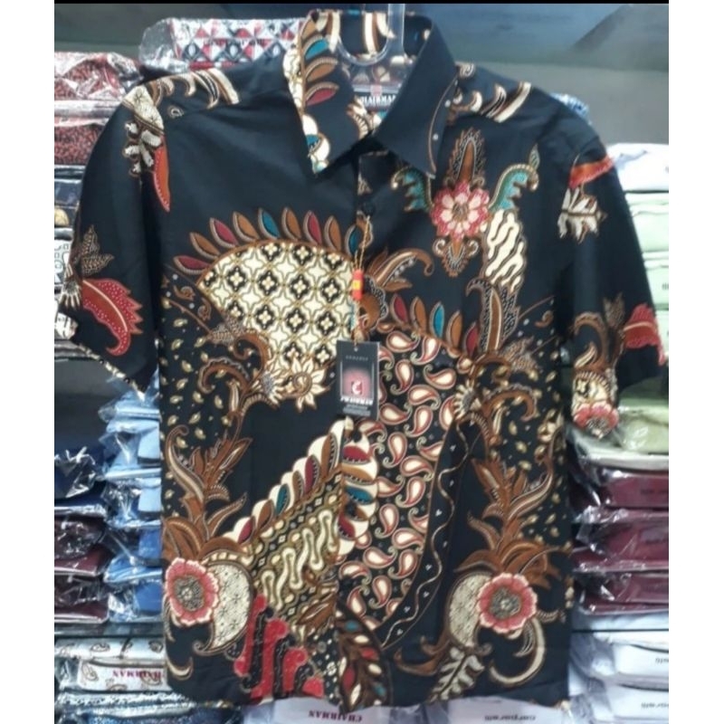 Kemeja Batik Lengan Pendek Chairman