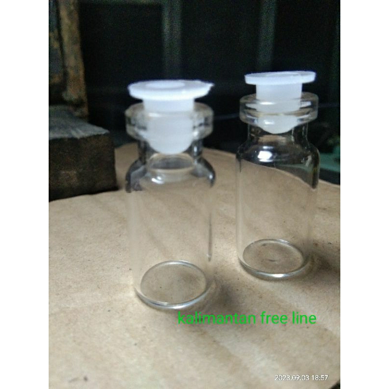 botol tester kaca kecil 3ml