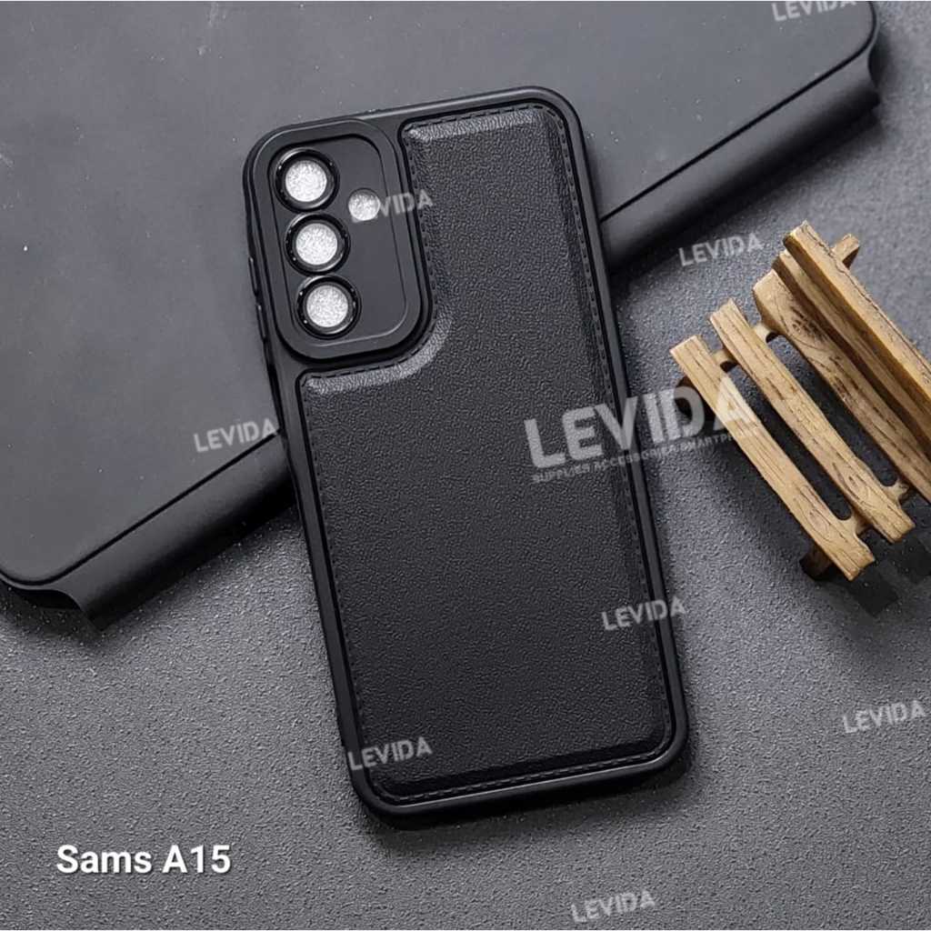 Samsung A15 Samsung A25 Case Pro Leather Black Samsung A15 Samsung A25