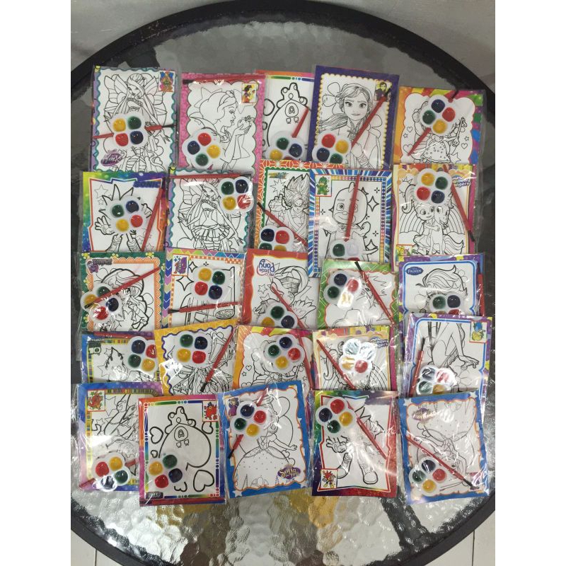 

Kertas mewarnai cat air size 11,5cm x 8cm isi 25pcs