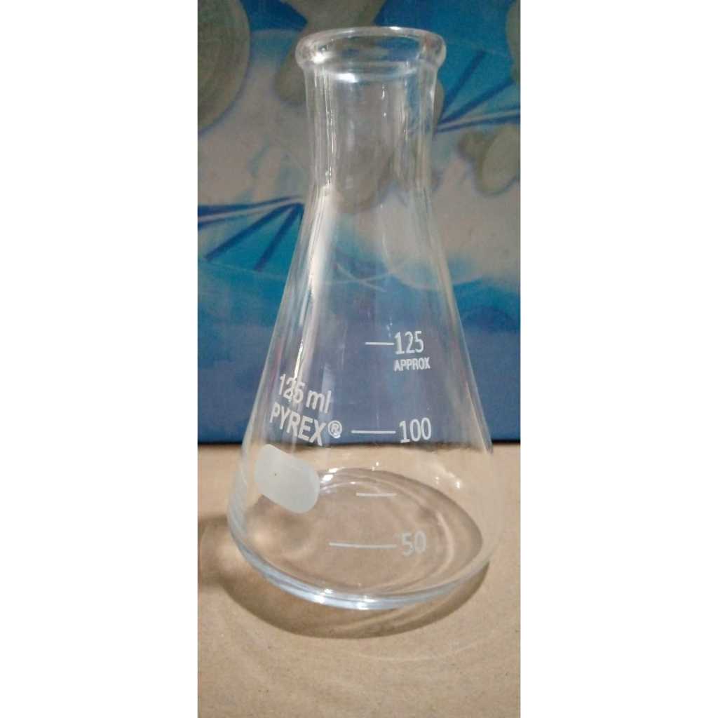 Erlenmeyer125 ml -  PYREX  RRC
