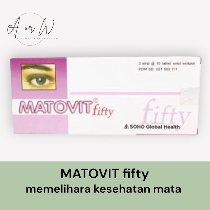 Matovit Fifty Box 30 Tablet