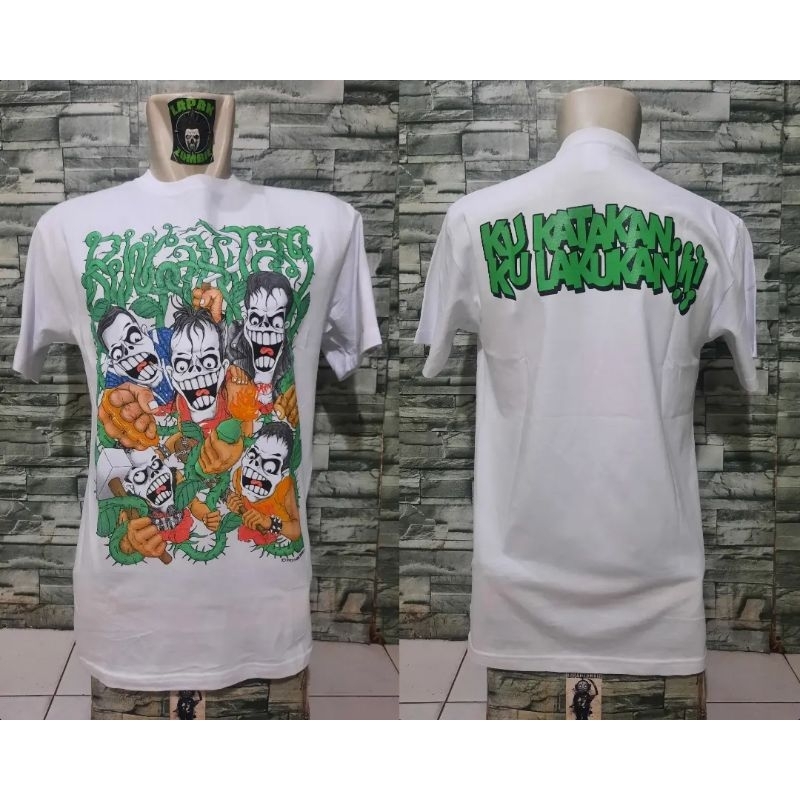 KAOS BAND SI BUNGA HITAM