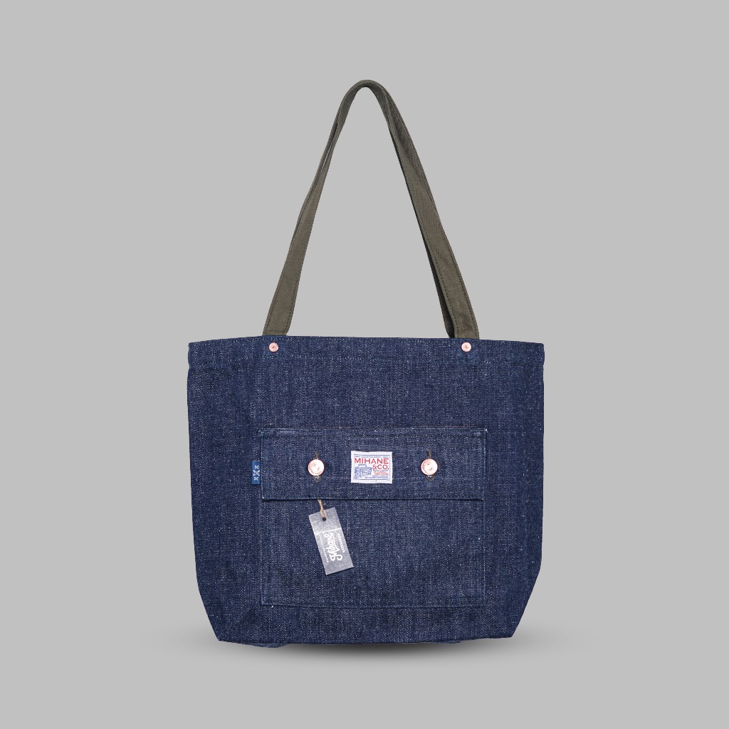 Mihane Jeans - Selvedge Utility Totebag