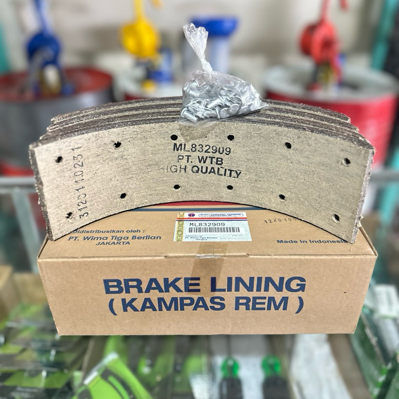 Sepatu Rem / Linning PS120 KTB