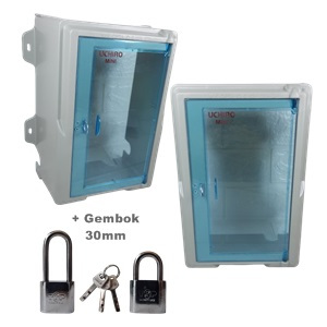 Box penutup meteran box kwh meteran listrik dengan gembok 30mm
