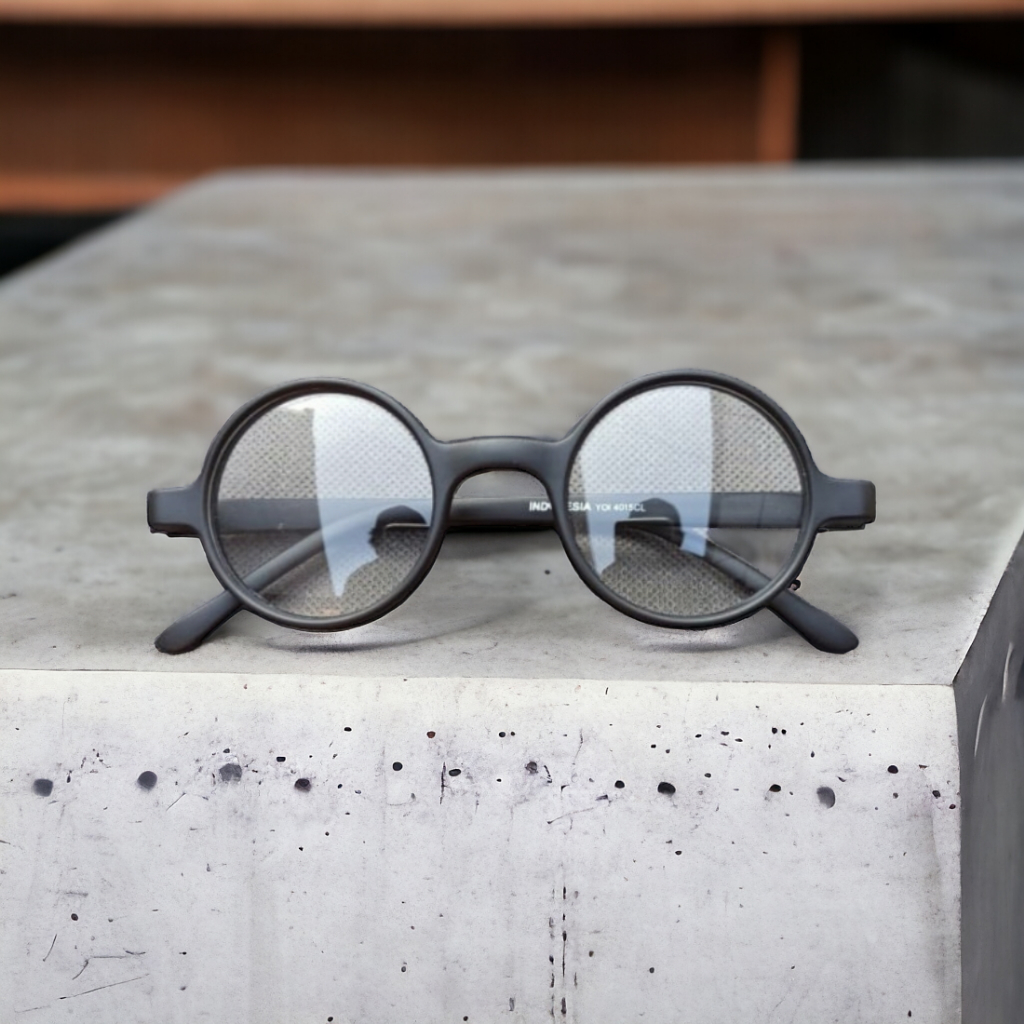 Kacamata Bulat Fashion John Lennon Boboho Pria Wanita Kekinian Murah