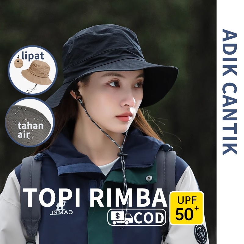 topi rimba topi camping  topi gunung pria topi visor lipat topi keren wanita topi santai  topi outdo