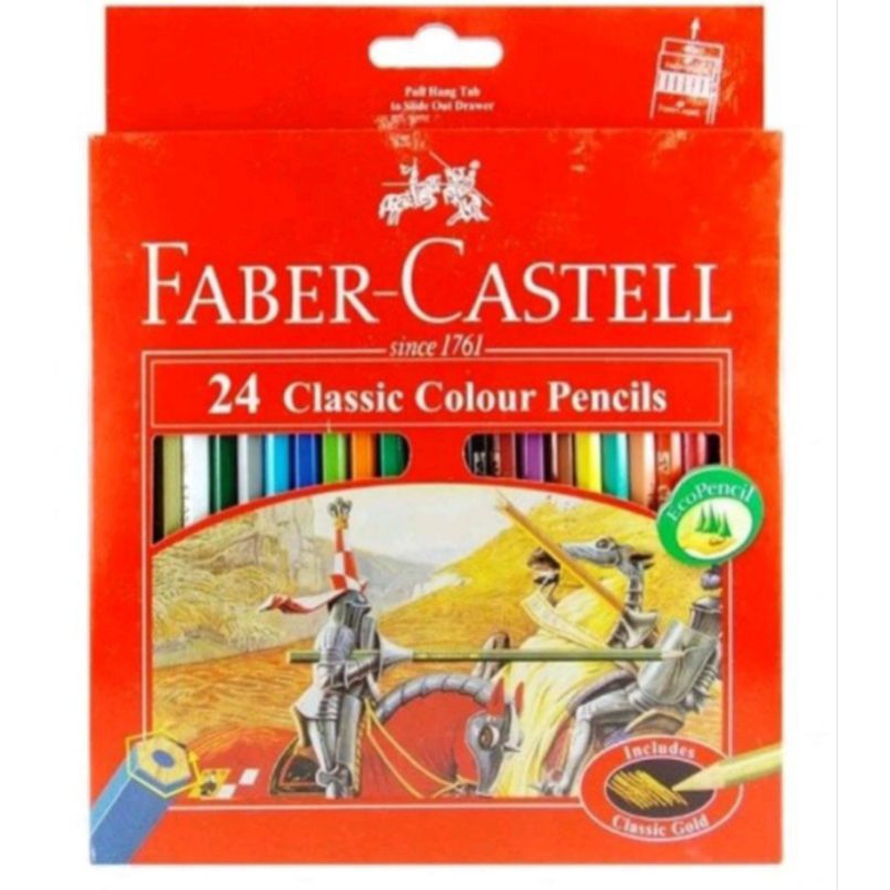 

Pensil Warna Faber Castell 24 Warna Clasic
