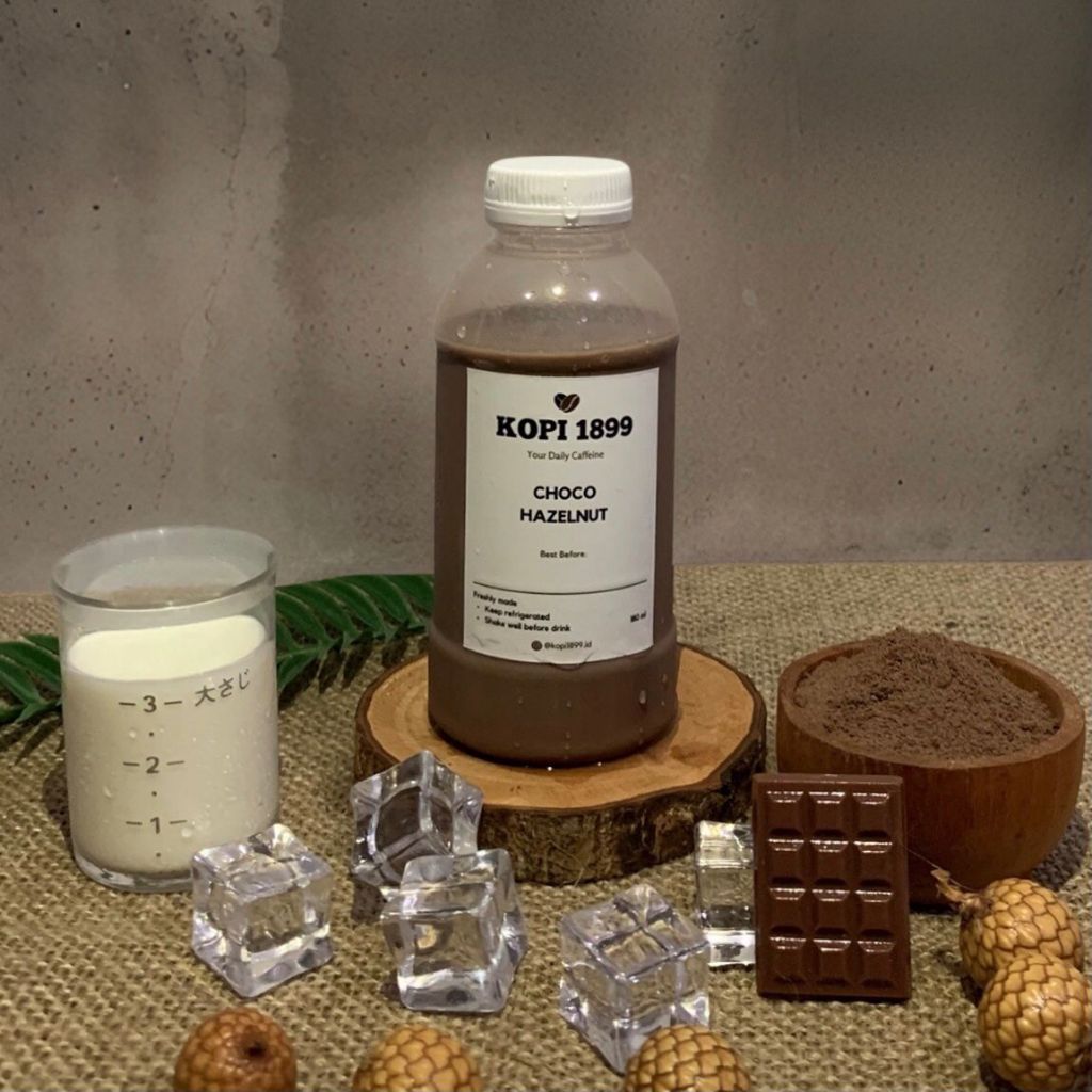 

Choco Hazelnut Special premium kopi1899 size 180ml dan 1 Liter