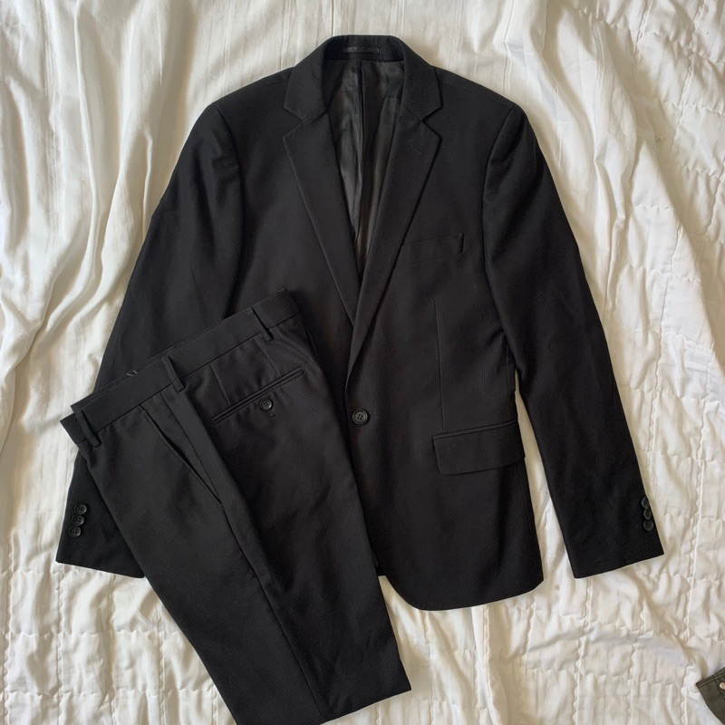 ONE SET G2000 MEN FORMAL BLACK BLAZER