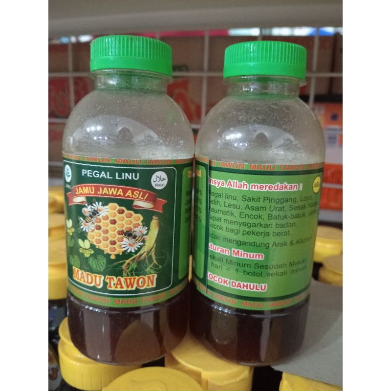 

1 Pak / 10 Botol Jamu Pegel Linu Madu tawon